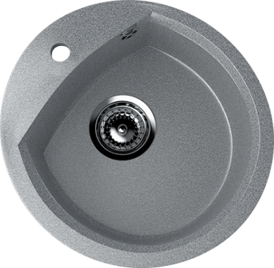 Мойка для кухни Ulgran U-407 темно-серый