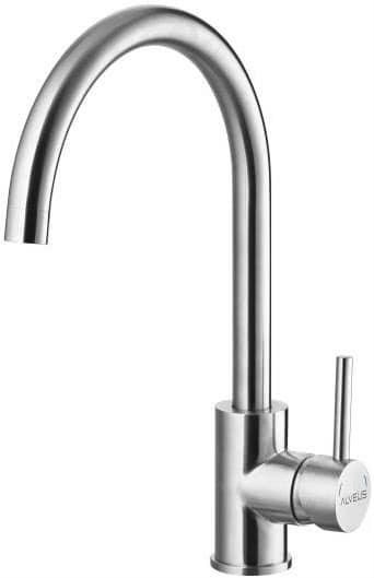 Смеситель для кухни Alveus Elza SAT нерж. сталь сатин