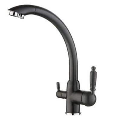 Смеситель для кухни Ledeme H55 L4455F-3 черный