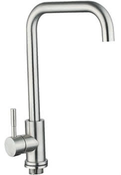 Смеситель для кухни TopZero WIX 206 SS нерж. сталь