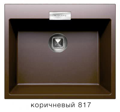 Мойка для кухни Tolero Loft TL-580 коричневый