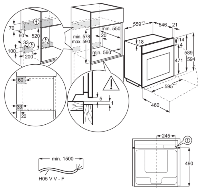 Духовой шкаф Electrolux OKD5C51V
