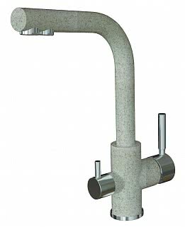 Смеситель для кухни Bamboo Акцент BM серый