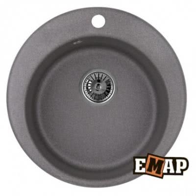 Мойка для кухни Емар EMQ-1475.C антрацит