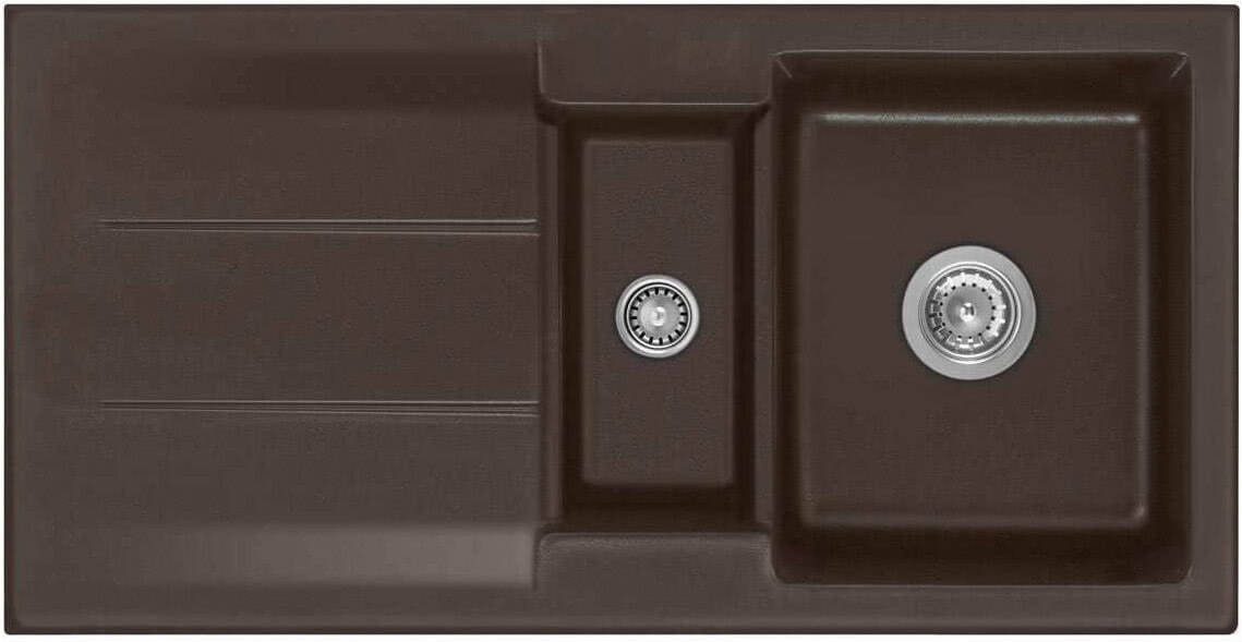 Керамическая мойка SystemCeram Genea 100 темно-коричневый