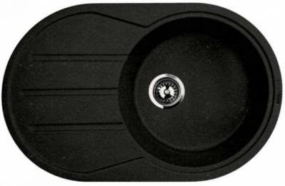 Мойка для кухни Lava E.2 чёрный металлик