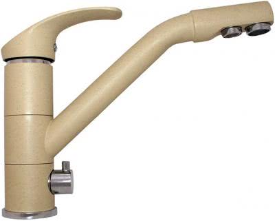 Смеситель под фильтр Paini Pilot 04AV543KM бежевый мрамор