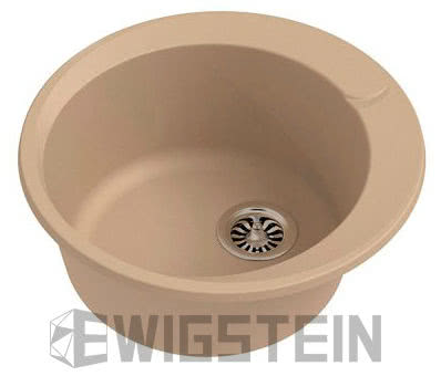 Мойка для кухни Ewigstein Rund 45 крем