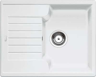 Кухонная мойка Blanco Zia 40S белый стоп-вентиль Кухонная мойка Blanco Zia 40S белый стоп-вентиль