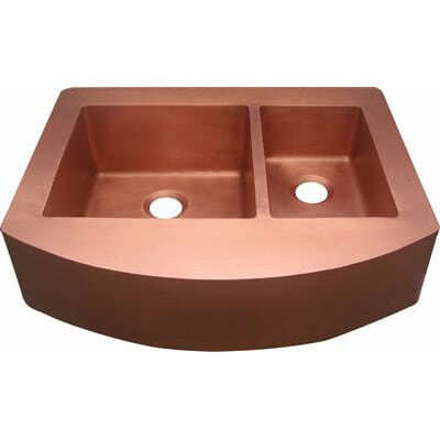 Двойная медная мойка Bronze de Luxe 10302