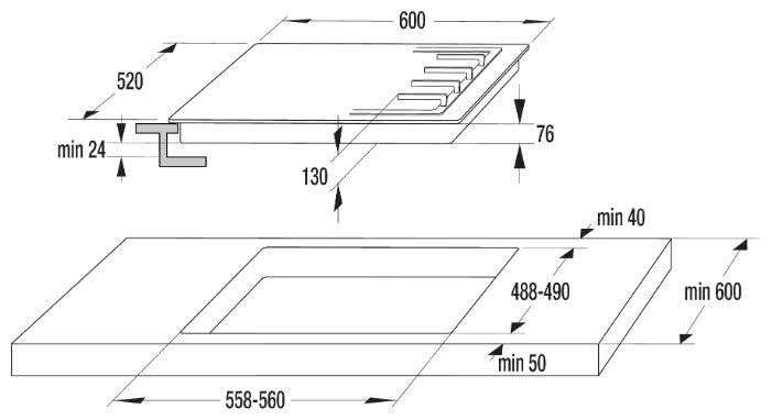 Варочная панель Gorenje GW 641 CLI