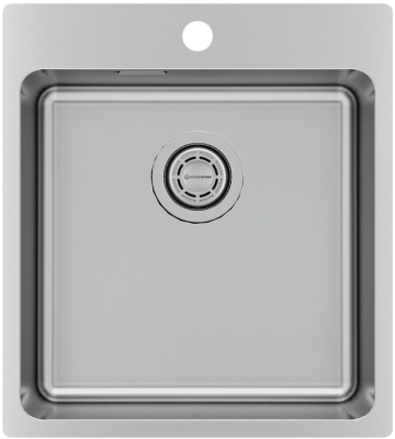 Кухонная мойка Kuchenstern HERD 45 нержавеющая  сталь 556SS50
