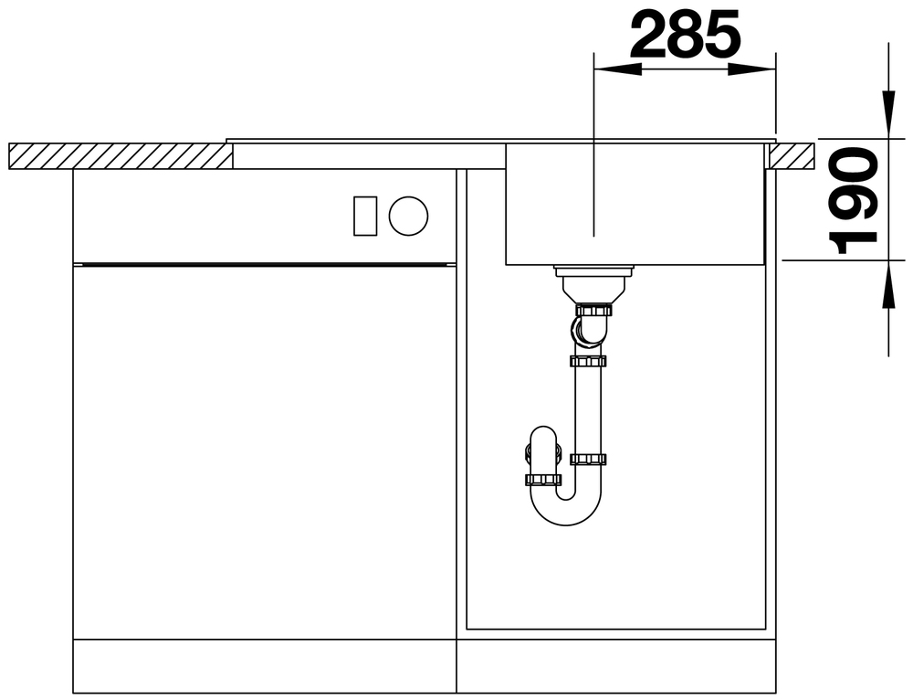 Кухонная мойка Blanco ZIA 5 S Silgranit мягкий белый стоп-вентиль 527204 Кухонная мойка Blanco ZIA 5 S Silgranit мягкий белый стоп-вентиль 527204
