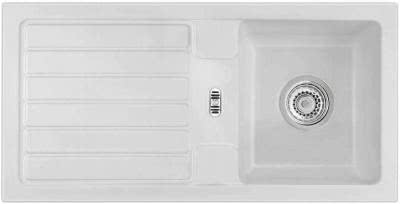 Керамическая мойка SystemCeram Delta 86 серый алюминий