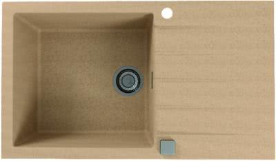 Мойка для кухни Alveus Cadit 40 Beige G55, клапан-автомат