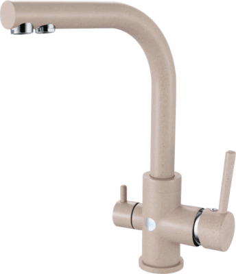 Смеситель для кухни Ganzer Rein GZ16025B бежевый