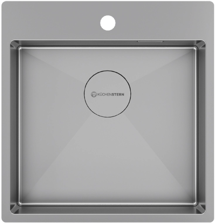Кухонная мойка Kuchenstern WERK 50 нержавеющая  сталь 506SS50