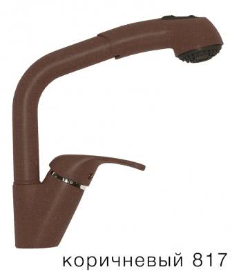 Смеситель для кухни Tolero 0202 коричневый