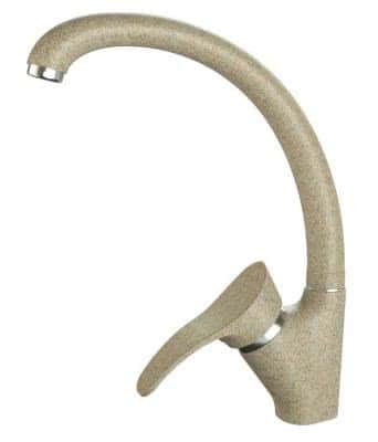 Смеситель для кухни ZETT lab КМ009/Q005 песочный