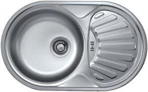 Мойка для кухни Kromevye EX-160 Rondo полированная
