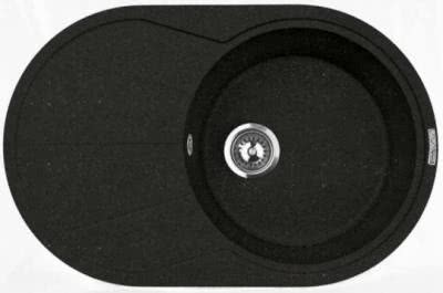 Мойка для кухни Lava E.3 чёрный металлик