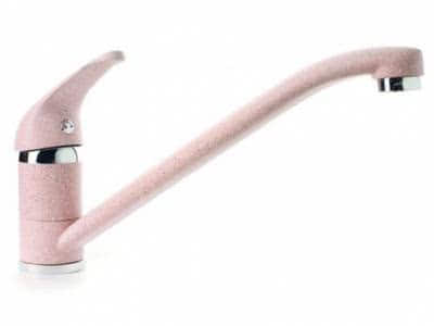 Смеситель для кухни GranFest 1023 розовый