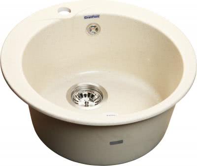 Мойка для кухни GranFest Rondo GF-R480 белый