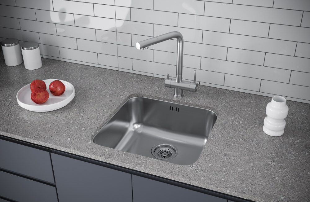 Кухонная мойка Kuchenstern RUND 50 нержавеющая сталь 651SS60