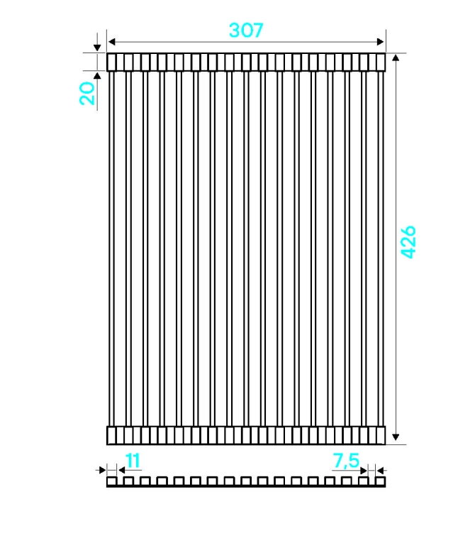 Ролл-Маты для мойки Kuchenstern  KANT 426 арт.577SS50