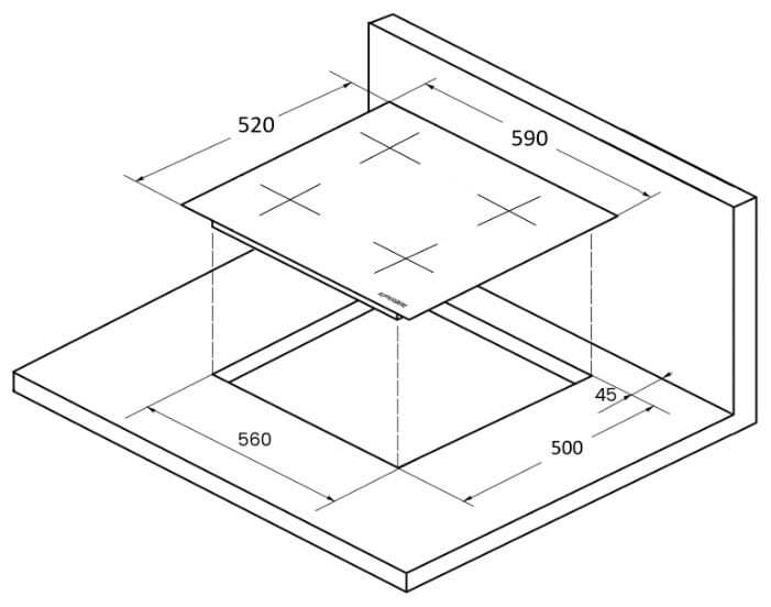 Варочная панель Kuppersberg ICS 604 C
