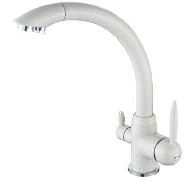 Смеситель для кухни Oute T63 T633BK-5 белый