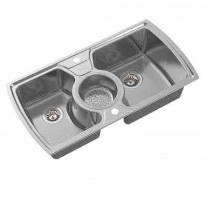 Мойка для кухни Oulin OL-321, коландер в комплекте