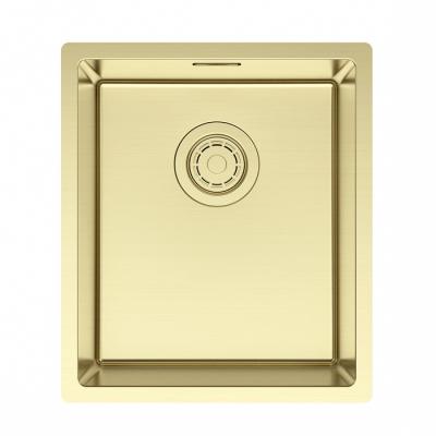 Кухонная мойка Paulmark LASSAN 38 UNI LA38-LG светлое золото
