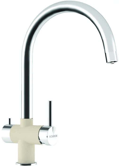 Смеситель для кухни Schock Ares эверест/сталь