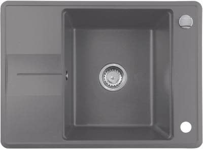 Мойка для кухни Teka Estela 50 S-TQ graphite, клапан-автомат
