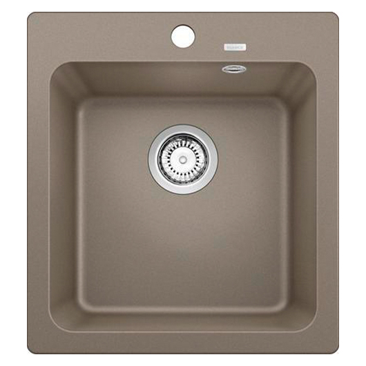 Кухонная мойка Blanco NAYA 45 Silgranit серый беж стоп-вентиль 526576