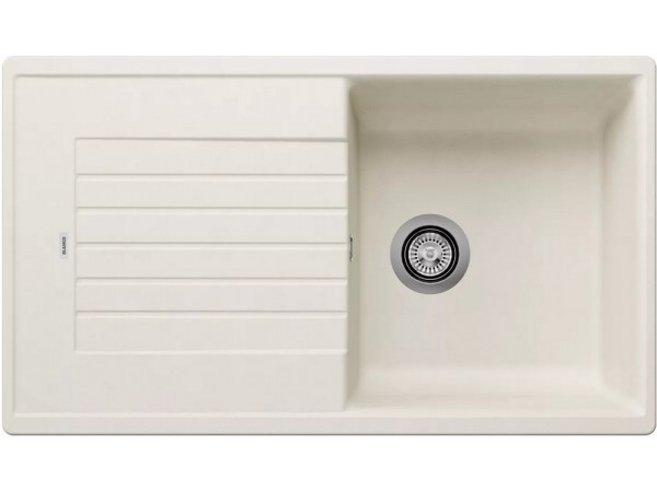 Кухонная мойка Blanco ZIA 5 S Silgranit мягкий белый стоп-вентиль 527204 Кухонная мойка Blanco ZIA 5 S Silgranit мягкий белый стоп-вентиль 527204