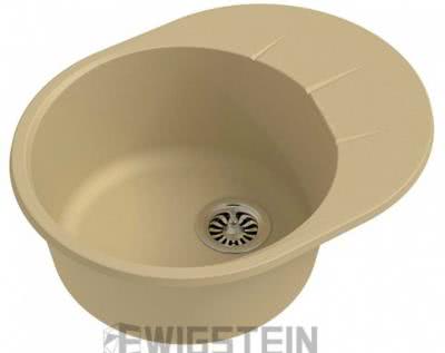 Мойка для кухни Ewigstein Rund 45F бежевый
