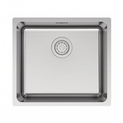 Кухонная мойка Paulmark YUNI 49 UNI  YU49-BS брашированная нержавеющая сталь