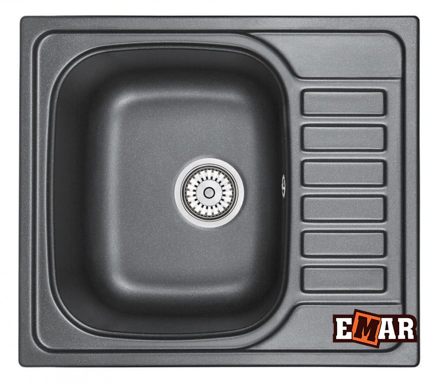 Мойка для кухни Емар EMQ-1575.Q оникс