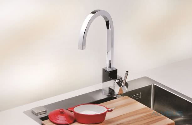 Смеситель для кухни Alveus Lago хром