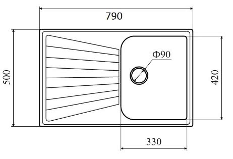 Мойка для кухни Lava L.3 сафари