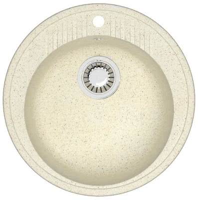 Мраморная мойка для кухни ZETT lab модель 6/Q2 бежевый