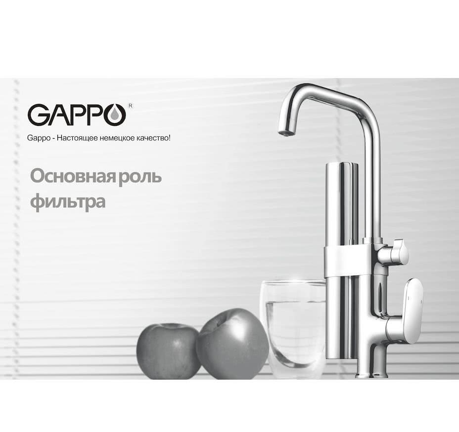 Смеситель для кухни Gappo G4352-1