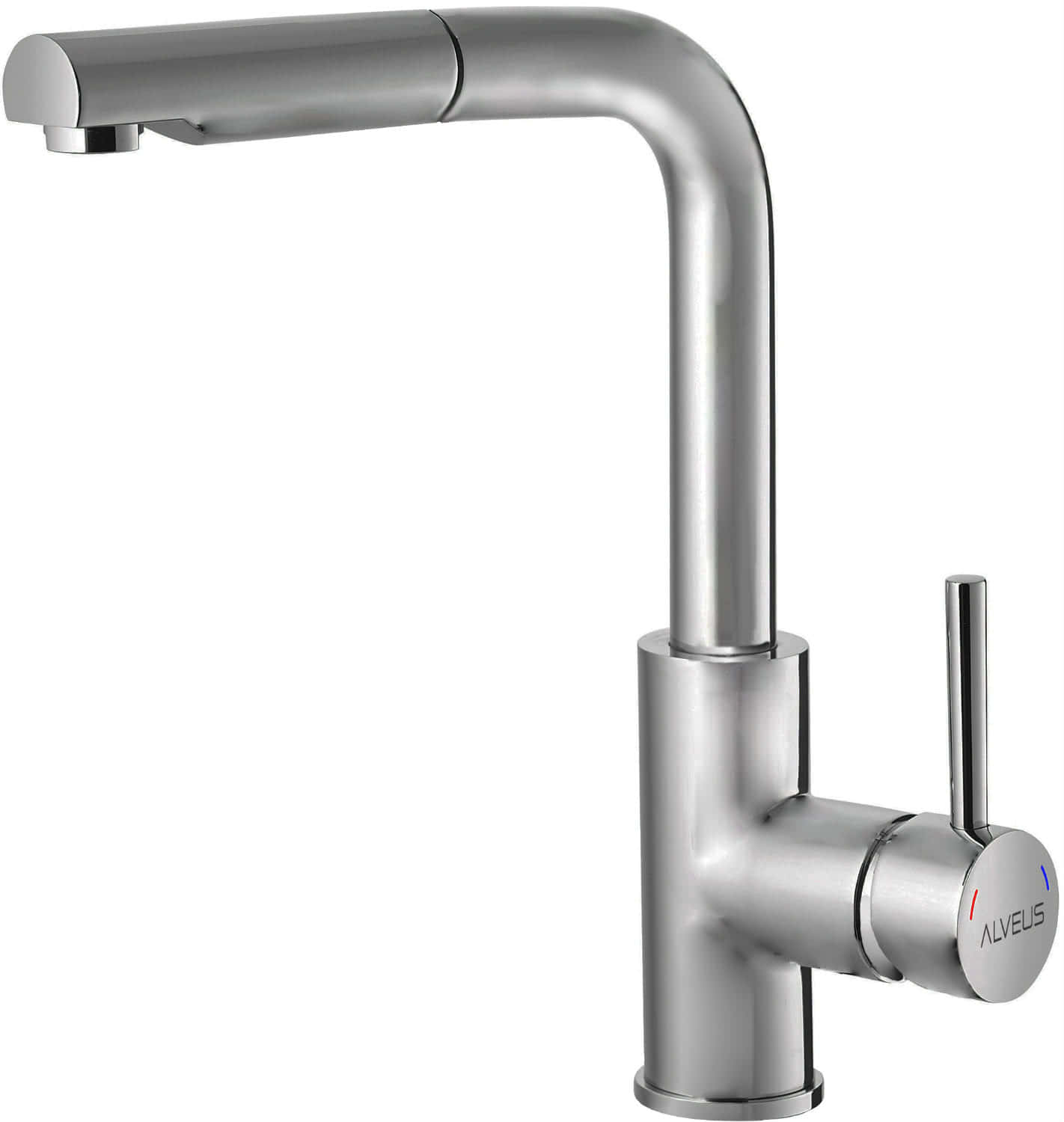 Смеситель для кухни Alveus Siros-P CHR-BR сатин