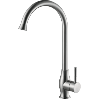 Смеситель для кухни Melana F8101 нерж.сталь