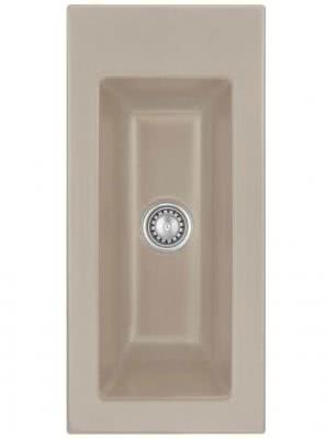 Керамическая мойка SystemCeram Mera 24 серый капучино