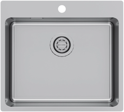 Кухонная мойка Kuchenstern HERD 60 нержавеющая  сталь 558SS50