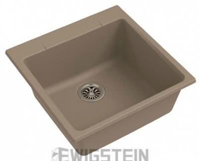 Мойка для кухни Ewigstein Gerd 50 тёмн. беж