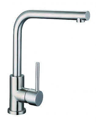 Смеситель для кухни Flortek Дельта FK нержавеющая сталь